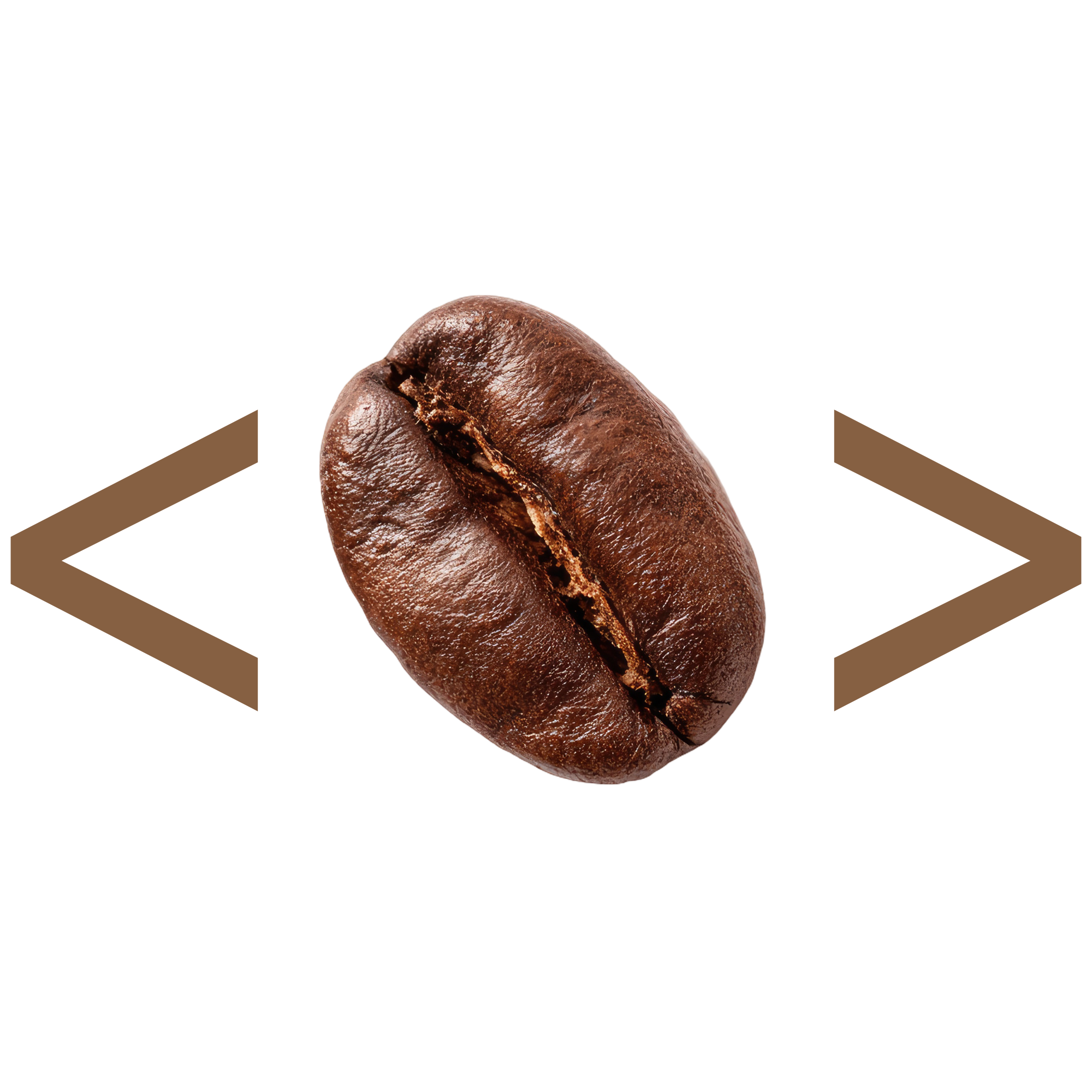 A single roasted coffee bean, the start of the blend